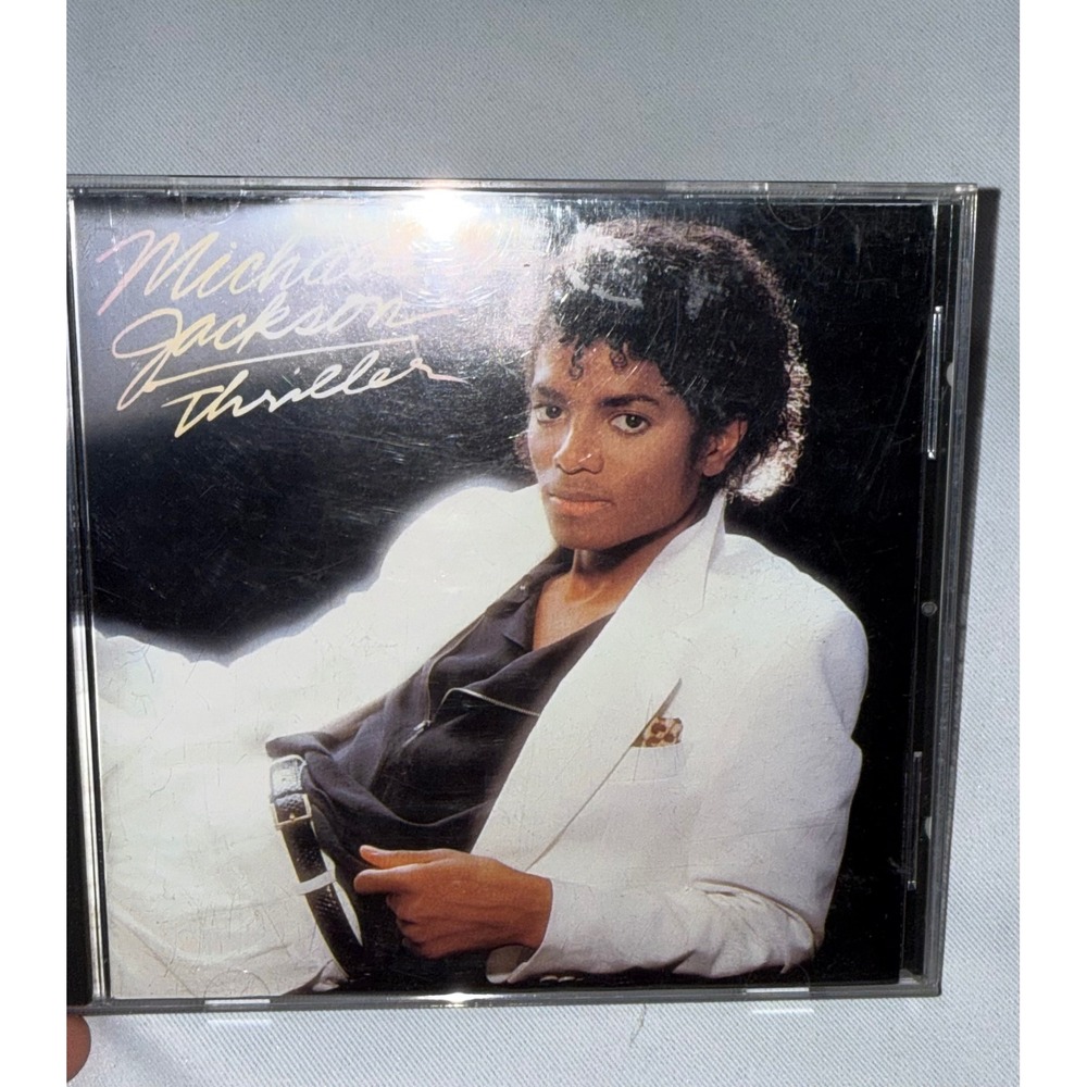 Michael Jackson Thriller CD 1982 Epic Records Billie Jean Beat It Pop Music